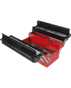 Купить Набор инструментов в переносном инструментальном ящике 5 лотков 75 предметов JTC-B076 в E-mobi