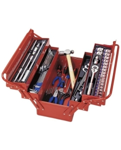 Купить Универсальный набор инструментов (раскладной ящик, 65 предметов) KING TONY 902-065MR01 в E-mobi