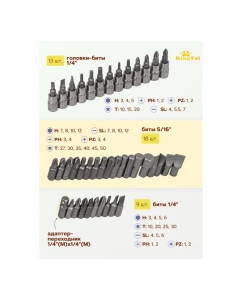 Купить Набор инструментов KingTul 82 предмета KT-4821-5DS(52679)  в E-mobi