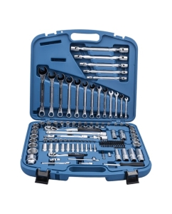 Купить Набор ключей GeeTee 1/4, 1/2, 114 предметов 11-1140-5  в E-mobi