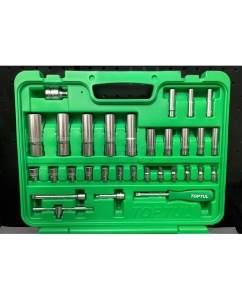 Купить Набор инструментов в чемодане TOPTUL 1/4 DR и 1/2 DR 12-гр., 94 предмета, GCAI094R1  в E-mobi