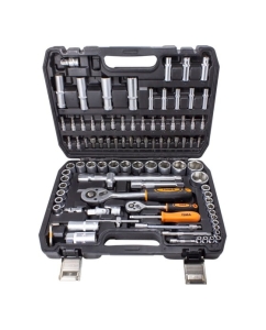 Купить Набор инструментов ISMA 1/4&quot;, 1/2&quot;, 6 гр., 4-32 мм, 94 предмета 4941-5(50774)  в E-mobi