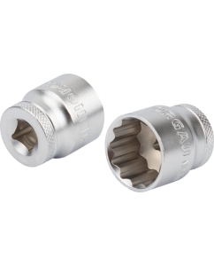 Купить Набор торцевых 12-гранных головок 3/8&quot; NORGAU  22 предмета с аксессуарами, ND3022-S622 063692022  в E-mobi