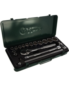 Купить Комплект 6-гранных головок Hans 10-32мм 17 предметов 4618M  в E-mobi