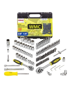 Купить Набор инструментов WMC TOOLS 108 предметов WMC-41082-5DS-м(52707) WMC-41082-5DS(52707) в E-mobi