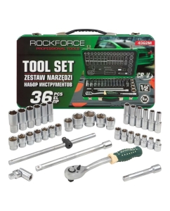 Купить Набор инструментов Rockforce 36 предметов 1/2 RF-4362M(60499) в E-mobi