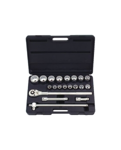Купить Набор 6-гранных головок с приспособлениями в кейсе 20 предметов 3/4 дюйма FORCE 6201B-5 в E-mobi