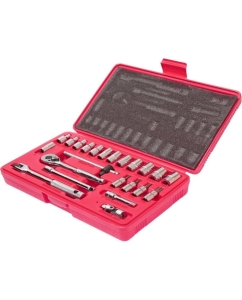 Купить Набор шестигранных торцевых головок и насадок 1/4