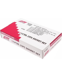 Купить Набор шестигранных торцевых головок и насадок 1/4&quot; 5/32&quot;-1/2&quot;, Т20-Т40 в кейсе 23шт JTC-H223S  в E-mobi