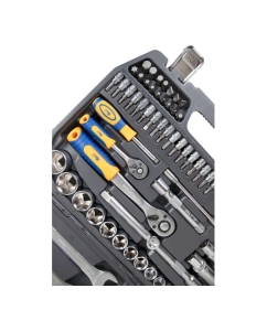 Купить Набор инструмента 1/2 Dr и 1/4 Dr 82 предмета KRAFT KT 700305  в E-mobi