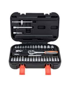 Купить Набор инструментов STHOR 1/4 38 предметов пластиковый кейс 58640 в E-mobi