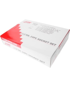 Купить Набор двенадцатигранных торцевых головок 1/2&quot; 10-32мм в кейсе 24шт JTC-T424B  в E-mobi