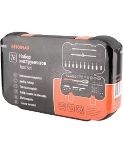 Купить Набор торцевых головок АвтоDело 1/4&quot;DR 76 предметов 39976 16329  в E-mobi