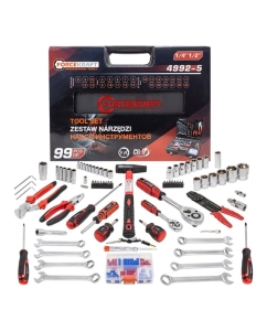 Купить Набор инструментов Forcekraft 99пр. 1/4