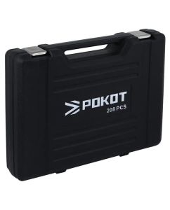 Купить Набор инструмента РОКОТ 208 предметов, кейс 689-023 в E-mobi
