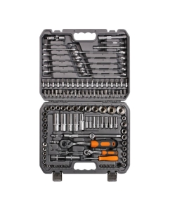 Купить Универсальный набор инструментов 125 предметов, пластиковый кейс Airline AT-125-40  в E-mobi