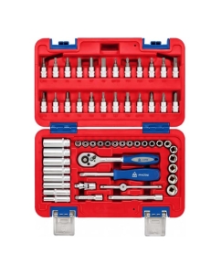Купить Универсальный набор инструментов МАСТАК 56 предметов 01-056C  в E-mobi