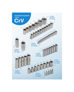 Купить Набор инструментов Partner 108 предметов 1/4, 1/2 (6-гран)(4-32мм) PA-41082-5(771)  в E-mobi