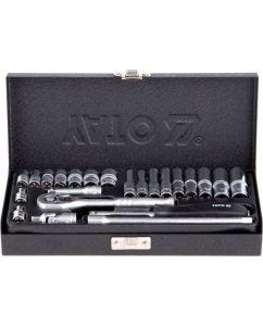 Купить Набор торцевых головок YATO 1/4&quot; 23 пр. YT-14421  в E-mobi