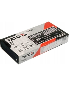 Купить Набор торцевых головок YATO 1/4&quot; 23 пр. YT-14421  в E-mobi