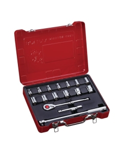 Купить Набор торцевых головок и аксессуаров, 16шт BOVIDIX 380101702 в E-mobi