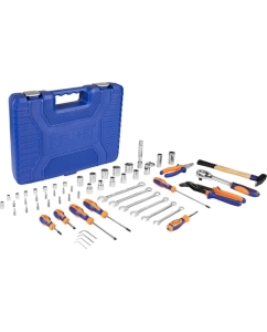 Купить Набор инструмента 1/2 Dr и 1/4 Dr 56 предметов HELFER HF000013  в E-mobi