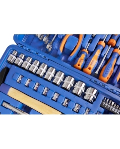 Купить Набор инструмента 1/2 Dr и 1/4 Dr 56 предметов HELFER HF000013  в E-mobi