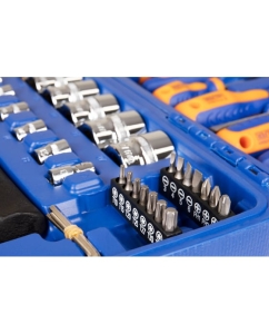 Купить Набор инструмента 1/2 Dr и 1/4 Dr 56 предметов HELFER HF000013  в E-mobi