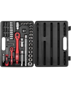 Купить Профессиональный набор инструментов INTERTOOL 72 шт., 1/2 и 1/4, Cr-V ET-6072  в E-mobi