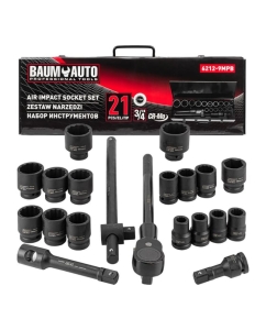 Купить Набор инструментов BaumAuto ударных 21пр. 3/4