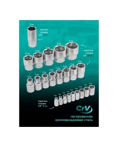 Купить Набор инструментов profi 89пр. 1/4&quot;,1/2&quot;(6гр)(4-32мм) MAMEDFORCE MF-4892-5(54638)  в E-mobi