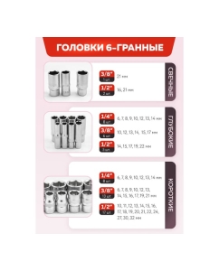 Купить Набор инструментов в пластиковом кейсе Forcekraft (202 предмета) FK-42022-5(60049)  в E-mobi