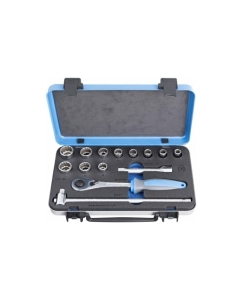 Купить Набор двенадцатигранных торцевых головок Unior 1/2