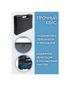 Купить Набор инструментов Forsage с Т-образной трещоткой,17 пр.1/2(6гр.)(8,10,12-17,19,21,22,24мм) F-4171(48724)  в E-mobi