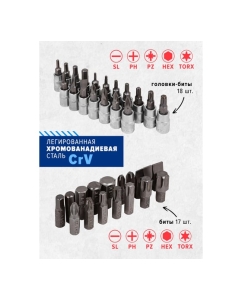 Купить Набор инструментов Forsage 108пр, 1/4&quot;, 1/2&quot; 6гр, F-41082-5L NEW F-41082-5L NEW(54537)  в E-mobi