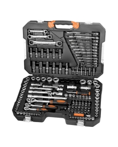 Купить Набор инструментов 1/4 +3/8 +1/2 Кратон TS-23 socket 150 2 28 09 023 в E-mobi