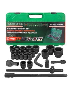 Купить Набор инструментов Rockforce ударных 26пр, 3/4 1 12гр. RF-68262-9MPB(28190) в E-mobi
