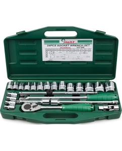 Купить Комплект 6-гранных головок 8-32мм, 24шт Hans 4624MB2G в E-mobi