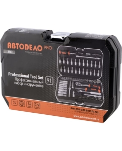 Купить Набор торцевых головок и принадлежностей (1/4&quot;; 91 предмет) АвтоDело 39871 16196  в E-mobi