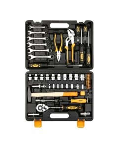 Купить Универсальный набор инструмента для дома и авто в чемодане DEKO DKMT63 63 предмета 065-0731 в E-mobi
