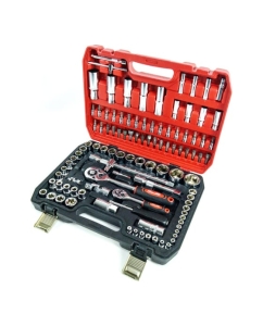 Купить Набор слесарно-монтажный Политех Quality 1/4&quot;, 1/2&quot; 108 предметов 2809613  в E-mobi