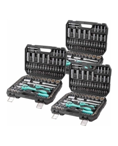 Купить Набор инструментов MAMEDFORCE (3 комплекта) PROFI 108пр. 1/4