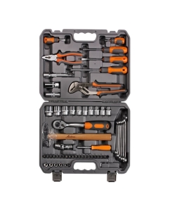 Купить Универсальный набор инструментов 59 предметов, пластиковый кейс Airline AT-59-39 в E-mobi