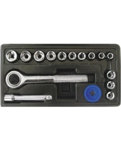 Купить Набор торцевых головок 17 предметов КУРС 65015 в E-mobi