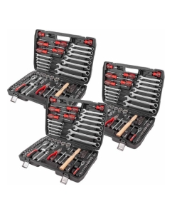 Купить Набор инструментов BaumAuto (3 комплекта) 106пр. 1/4'' 1/2'' (6гр.)(5-32мм) BM-41061-5 ( 3 K-T )(58569) в E-mobi