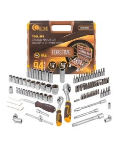 Купить Набор инструментов в пластиковом кейсе FORSTIME 1/4