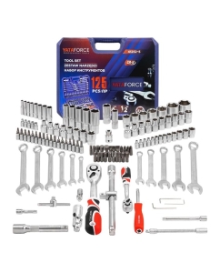 Купить Набор инструментов в пластиковом кейсе YATAFORCE (125 предметов) YF-41252-5(58794) в E-mobi