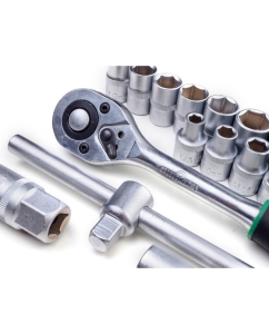 Купить Набор инструментов СЕРВИС КЛЮЧ 17 предметов, 1/2 11016  в E-mobi