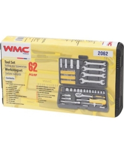 Купить Набор инструмента WMC TOOLS 62 предмета WMC-2062(50310)  в E-mobi