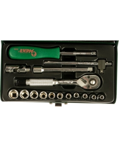 Купить Универсальный набор инструментов Hans 1/4&quot; 16 предметов 2616M  в E-mobi